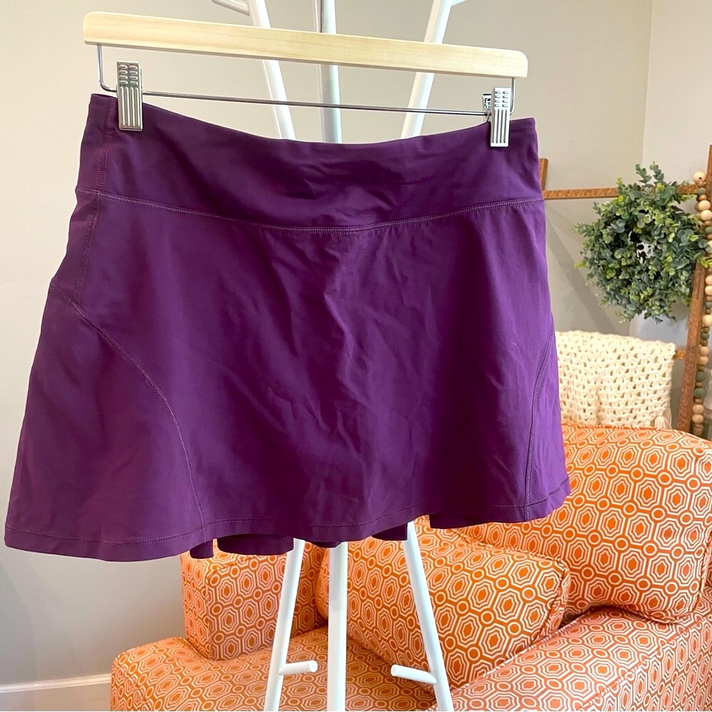 Lululemon tennis skirt, dark purple